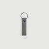 color swatch Adkins Grey Leather Keychain